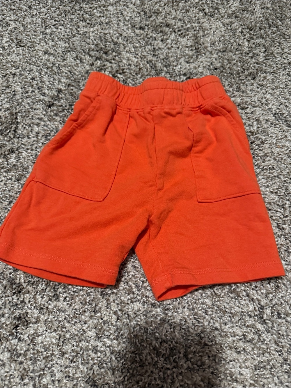 Little Sleepies Bright Orange Kids Pull-On Shorts